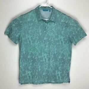 Tori Richard mens Hawaiian style short sleeve polo shirt large